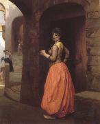 Femme du Caire (mk32) Jean Leon Gerome